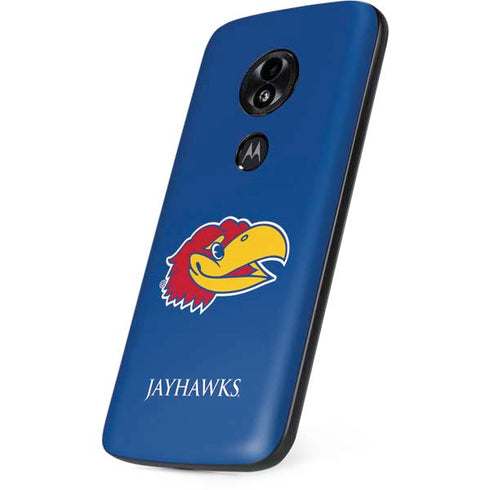 University of Kansas Jayhawks Digi Moto E5 Play Skin